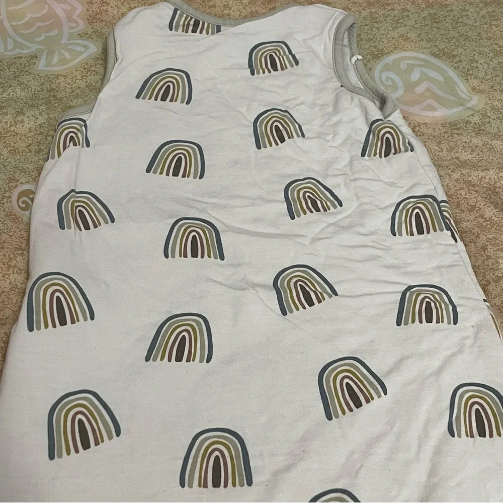 Kyte Baby Sleep Bag 1.0 TOG in Aloe Rainbow Size Medium